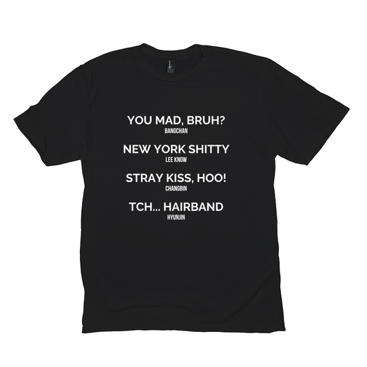 OT8 Quote SKZ T-shirt Stay Shirt Gift